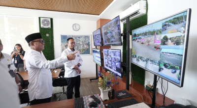 Wabup Pantau Arus Mudik di Pelabuhan Ketapang Banyuwangi