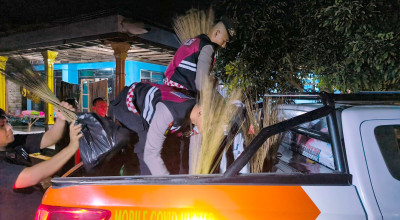 Polisi Gerebek Rumah Warga Desa Keleyan Bangkalan, Sita Ribuan Mercon