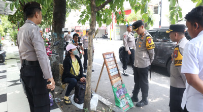 Kapolres Lamongan Sidak Jasa Penukaran Uang, Ini Hasilnya