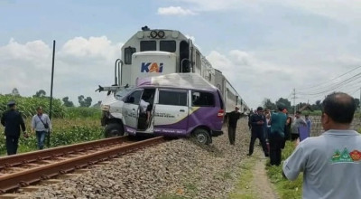 Daftar Kecelakaan Kereta Api di Kediri Selama 2024-2025