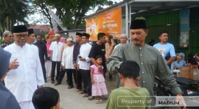 Wali Kota Maidi Berkantor di Lapangan Kanigoro Kota Madiun, Ini Alasannya