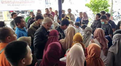 Pendaftaran Mudik Gratis Hari Pertama di Gresik Diserbu Pemudik