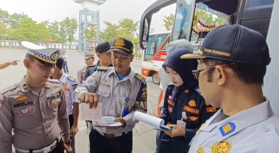 Pemeriksan Bus dan Tes Urine di Tulungagung, 2 Awak Positif Amphetamin