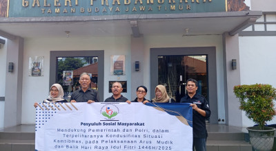 Pensosmas Jatim Ajak Warga Berperan Aktif Jaga Kamtibmas jelang Lebaran