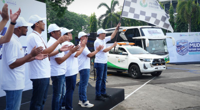 Petrokimia Gresik Berangkatkan 200 Pemudik ke 5 Rute di Jatim