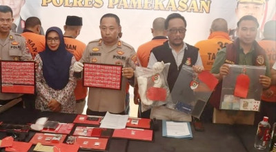 2 Mucikari Jajakan PSK lewat Aplikasi, Diringkus Polres Pamekasan