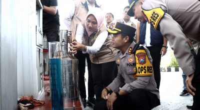 2 SPBU Pertamina di Gresik Disidak Polisi dan UPT Metrologi