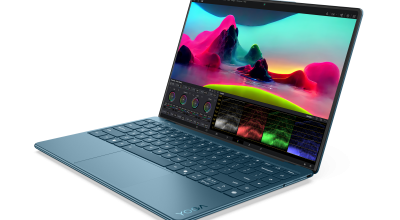 Spesifikasi Lenovo Yoga Slim 9i: Desain 3D Cat Eye dengan Kamera Dibawah Layar