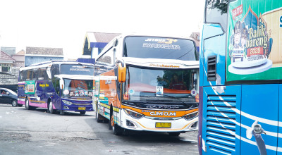 Ratusan Warga Lamongan Manfaatkan Program Balik Bareng 2025