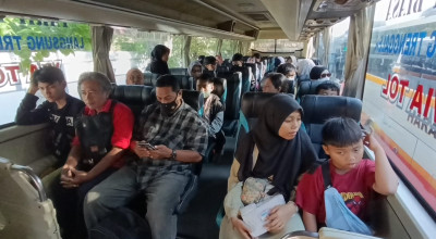 Banyak Pendaftar Balik Gratis di Tulungagung Tak Hadir saat Pemberangkatan