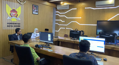 Pemkot Kediri Simulasikan Call Center Lapor Mbak Wali 112, Cek Kesigapan Operator