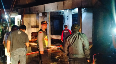 Rumah di Tulungagung Terbakar Akibat Pemilik Lupa Matikan Kipas Angin