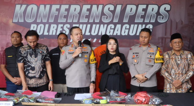 7 Remaja Trenggalek jadi Tersangka Ledakan Petasan Balon Udara di Tulungagung