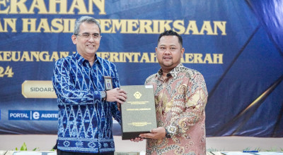 Pemkab Gresik Raih Opini WTP ke-10 Kali Berturut-turut