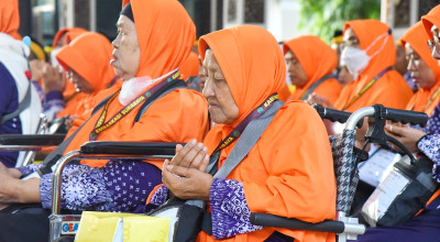 Calon Jamaah Haji dari Sidoarjo Diberangkatkan, Ini Pesan Subandi