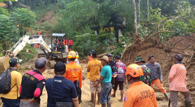 Pencarian Hari Ketiga Longsor di Trenggalek, 150 Petugas Gabungan Dikerahkan