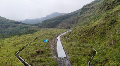 Pemkab Kediri Lanjutkan Pembangunan Jalan Menuju Kawah Kelud, Gelontor Rp650 Juta
