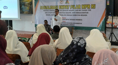 Jaga Kedaulatan, Ahmad Labib Ajak Milenial Lamongan Dukung QRIS