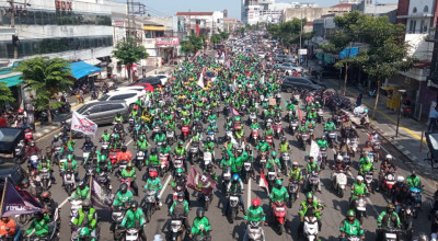 4 Plus Tuntutan Driver Ojek Online Dihadapan Pemkab Jember
