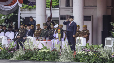 Upacara Peringatan Harkitnas di Surabaya Berjalan Khidmat