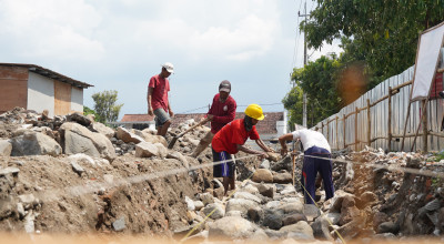 Pembangunan Pasar Ngadiluwih Dimulai, Mas Dhito Usung Konsep Tradisional, Modern dan Berbudaya