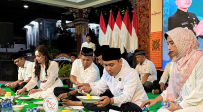 732 Tumpeng Meriahkan Hari Jadi Kabupaten Mojokerto
