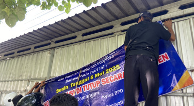 14 Warung Kopi di Ponorogo Disegel, Diduga jadi Tempat Prostitusi