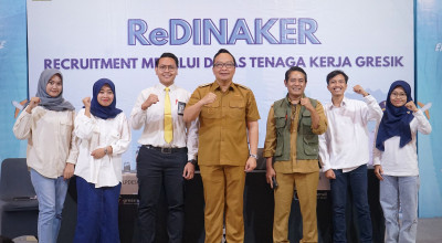 Tekan Angka Pengangguran, Disnaker Gresik Gelar Walk-in Interview