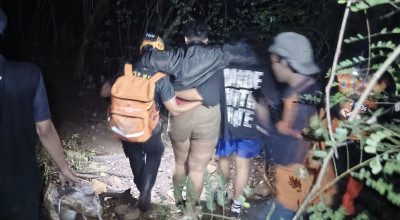 Cerita Penyelamatan Pendaki yang Alami Cedera di Bukit Klotok Kediri, usai Lapor Mbak Wali 112