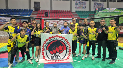 Cabor IBCA MMA Gresik Sumbang 4 Emas 1 Perunggu di Porprov Jatim 2025
