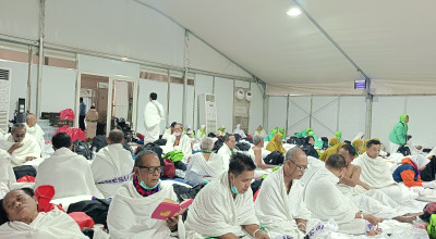 Jamaah Haji Lamongan Tiba di Arafah, Siap Laksanakan Ibadah Wukuf