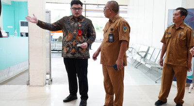 Mas Dhito Cek Progres Pembangunan Gedung Baru RS Kabupaten Kediri