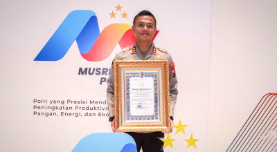 Polres Gresik Raih Penghargaan Pelayanan Prima dalam Musrenbang Polri