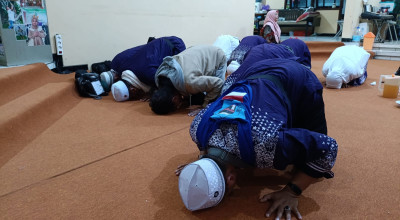 Suasana Haru Pecah Sambut Jemaah Haji Tulungagung