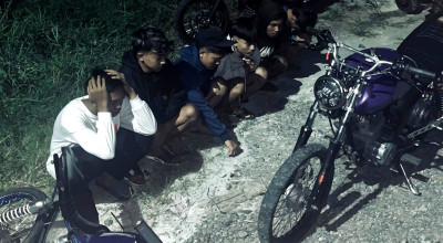 Polres Gresik Gagalkan Rencana Balap Liar, Enam Pemuda Diamankan