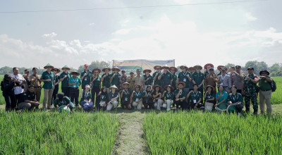 Tim Eropa Kunjungi Proyek Beras Rendah Karbon di Madiun