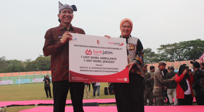 Peduli Kesehatan Hingga Pendidikan, Bank Jatim Serahkan CSR ke Pemkab Bojonegoro