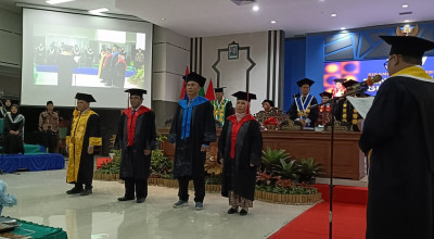 4 Guru Besar UIN KHAS Jember Dikukuhkan, Rektor: Harus Punya Pikiran Besar