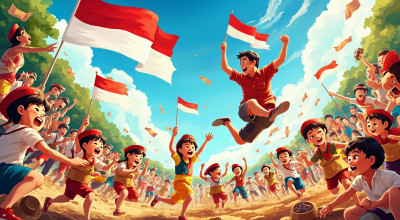 Agustusan Anti Mainstream, Cak Now Kasih 10 Ide Lomba yang Bikin Ngakak!