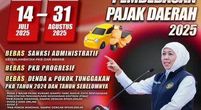 Jadwal Pemutihan Pajak Kendaraan Bermotor di Jatim, Mulai 14 Juli