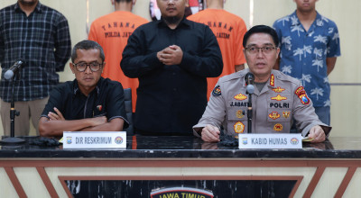 Peras Kepala Dinas Pendidikan Jatim, 2 Mahasiswa Surabaya Ditangkap Polda Jatim