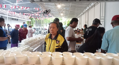 Setiap Hari Jumat Lapas Tulungagung Bagikan 300 Porsi Makanan Gratis