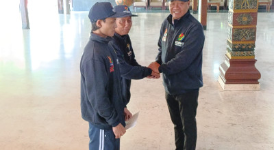 Berlaga di Ajang Fornas VIII, Kontingen Kormi Tulungagung dilepas Bupati