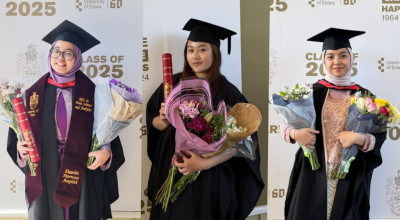 Wow! Tiga Mahasiswa Statistika ITS Raih Gelar Ganda dari Inggris