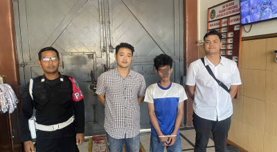 Maling Gabah di Tulungagung Tertangkap Warga