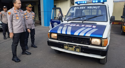Polres Tulungagung Miliki Mobil 41 Tahun yang Masih Layak Beroperasi