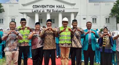 UDS Kembangkan Insfratruktur, Bupati Fawait: UHC Harus Didukung SDM