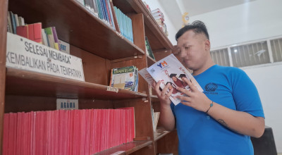 Lapas Kediri Hadirkan Perpustakaan Nasional Pertama di Balik Jeruji, Buku Selalu Baru
