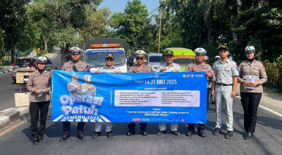 Polres Gresik Gelar Kampanye Tertib Berlalu Lintas, Wujudkan Keselamatan Bersama