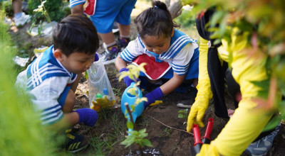 Anak-anak Surabaya Ikuti Aksi Bersih dan Tanam Sayur Bersama Pelindo 3